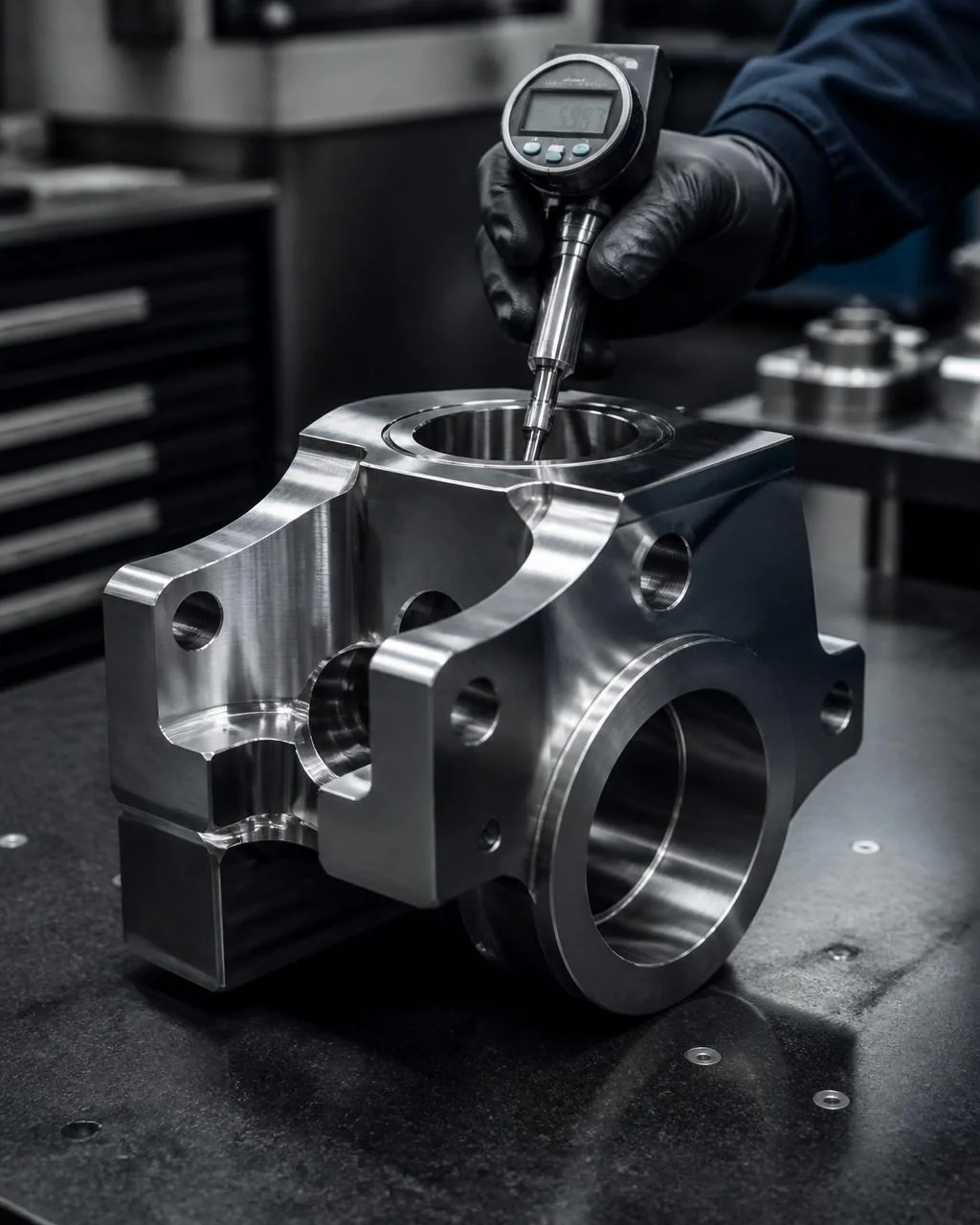 Finished forged components ready for inspection